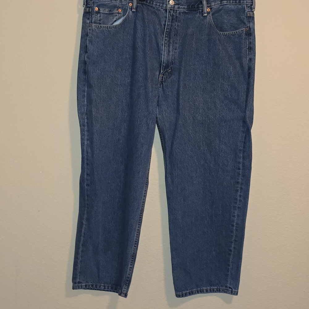 Levi's Blue Corduroy Pants Straight-Leg PC-01550-4891